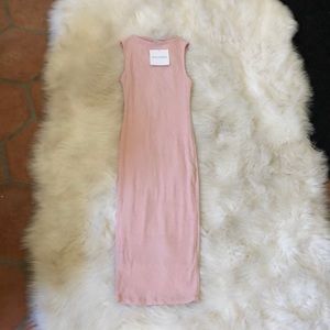 NWT Naked Wardrobe Blush Midi Dress sz Small
